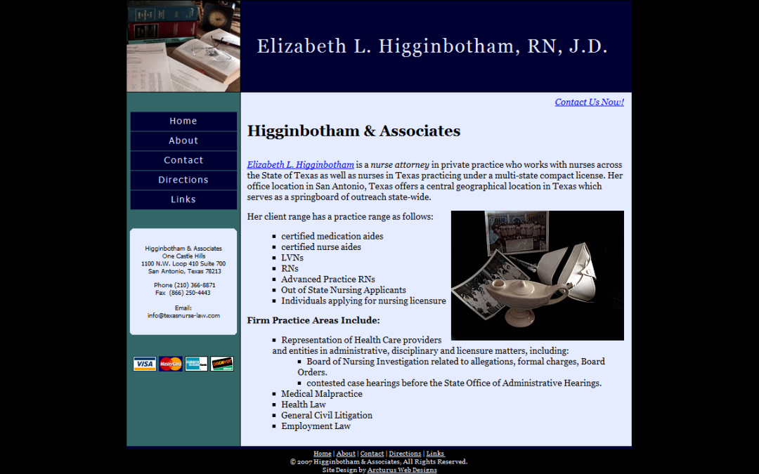 Elizabeth L. Higginbotham, RN, J.D.